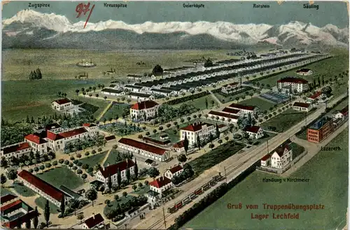 Lager-Lechfeld, Grüsse, Truppenübungsplatz, -358050