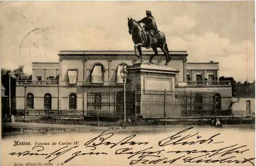 Mexico - Estatua de Carlos IV -457744