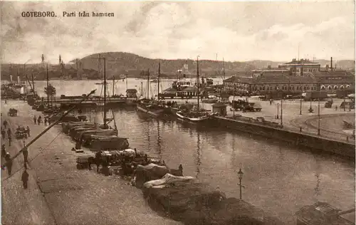 Göteborg - Parti fran hamnen -460626