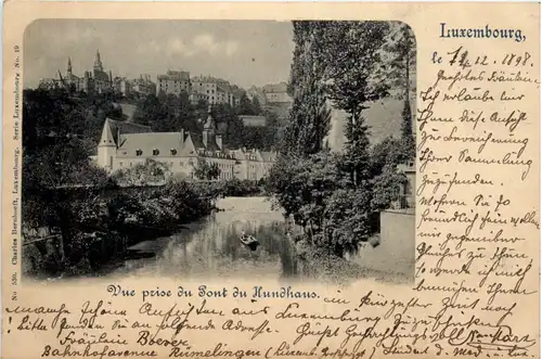 Luxembourg - Pont du Hundhaus -459408