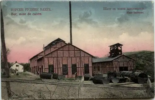 Bor - mine de cuivre - Haut-fourneau -460352