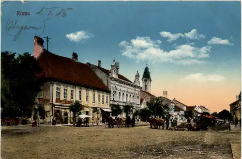 Ruma - Feldpost 13. KW Armee Korps -460452