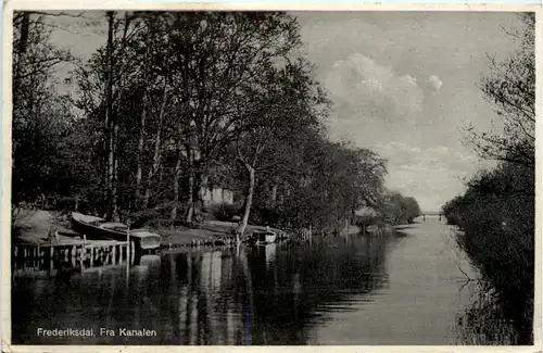 Frederiksdal - Fra Kkanal -460516