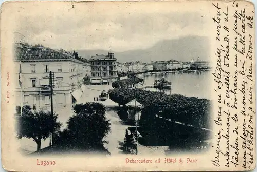 Lugano - Debarcadero all Hotel du Parc -442720
