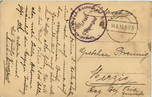 Arras - Feldpost - Kraftwagen Kolonne -442740