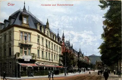 Trier, Nordallee und Bahnhofstrasse -358906