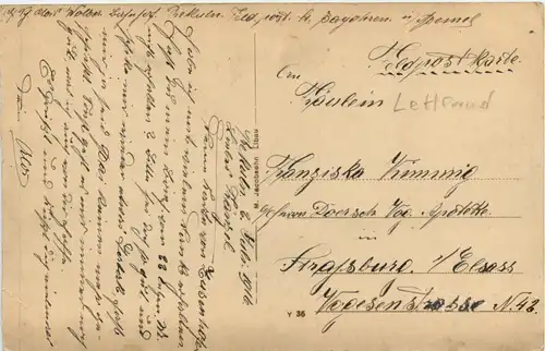 Libau - Bahnhof mit Strassenbahn -460912