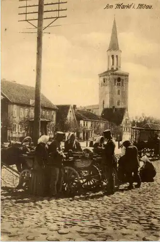 Am Markt in Mitau -461082