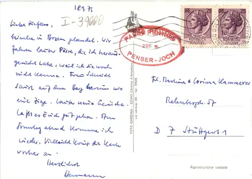 Strada del Passo Pennes -458722