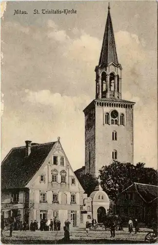 Mitau - St. Trinitatis-Kirche - Feldpost Infanterie Regiment 409 -461072