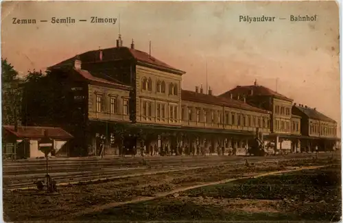 Zemun - Semlin - Zimony - Bahnhof -460400