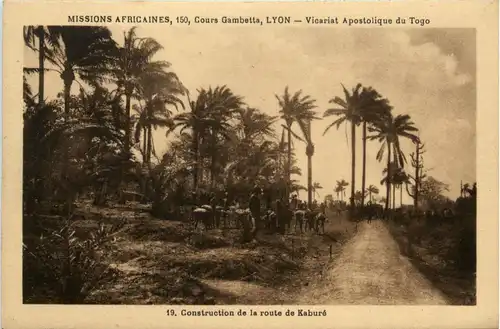 Togo - Canstruction de la route de Kabure -443100