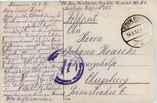 Libau - Hansa-Brücke - Feldpost -460956