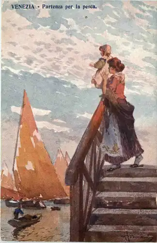 Venezia - Partenza per la pesca -462086
