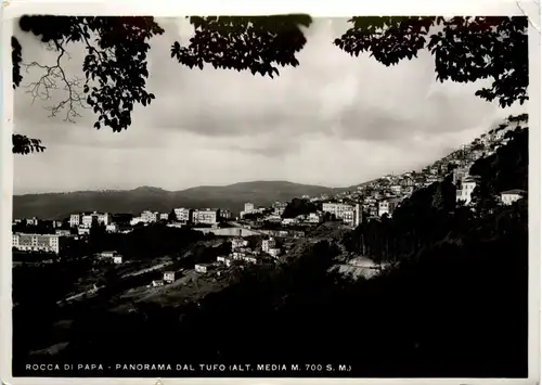 Rocca di Papa - Panorama dal Tufo - 3. Reich Feldpost -461902