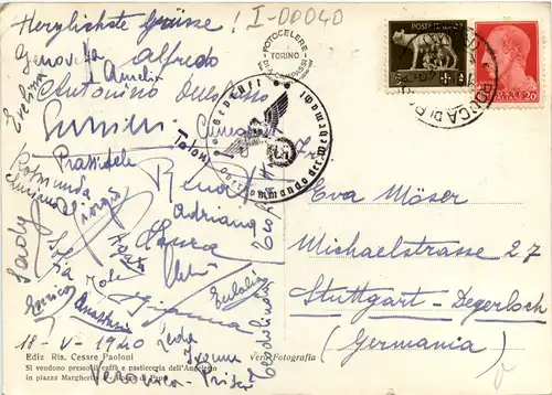 Rocca di Papa - Panorama dal Tufo - 3. Reich Feldpost -461902