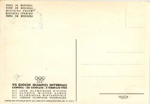 Cortina d Ampezzo - VII Giochi Olimpici invernali 1956 - Olympia -461922