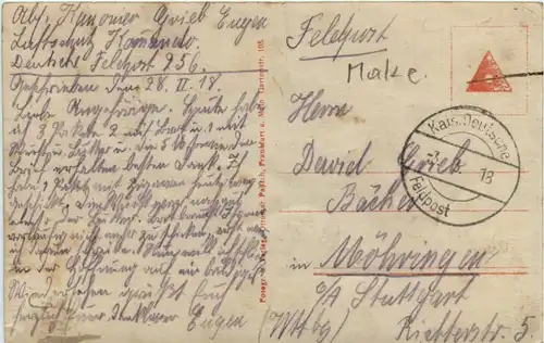 Gradsko - Feldpost Luftschutz Kommando -461636