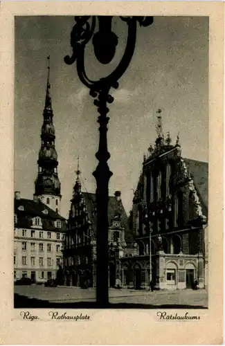 Riga - Rathausplatz -461078