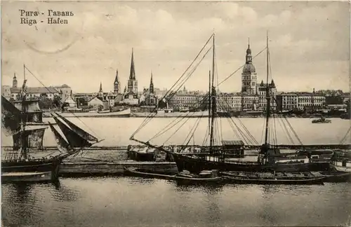 Riga Hafen - Feldpost - Landwehr infanterie Regiment 388 -461100