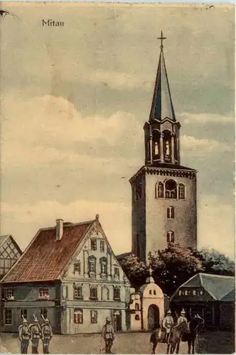 Mitau - Feldpost Deutsches Soldatenheim -461160