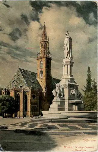 Bozen - Walther Denkmal -462486
