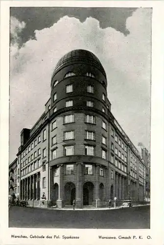 Warschau - Gebäude des Pol. Sparkasse -461278