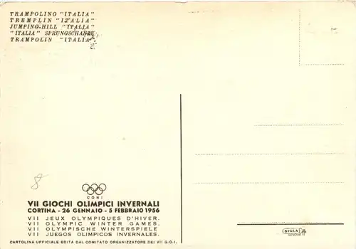 Cortina d Ampezzo - VII Giochi Olimpici invernali 1956 - Olympia -461916