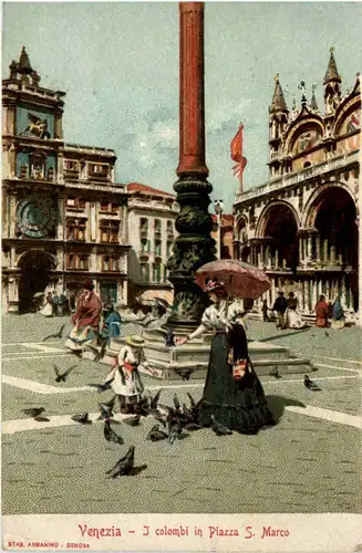 Venezia - I colombi in Piazza S Marco -462016