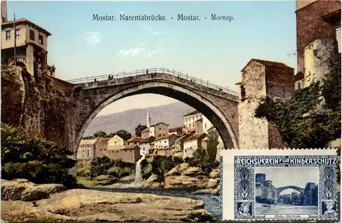 Mostar - Narentabrücke -461544