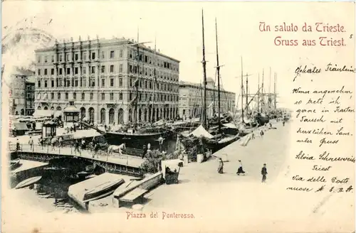 Un saluto da Trieste - Piazza del Ponterosso -462056