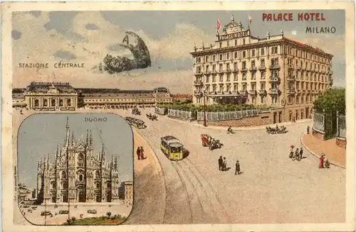 Milano - Palace Hotel - Litho -462212