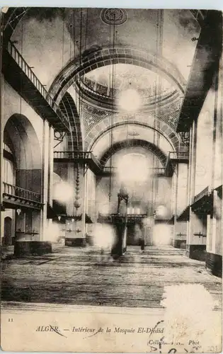 Alger, Interieur de la Mosquee El Djedid -362288