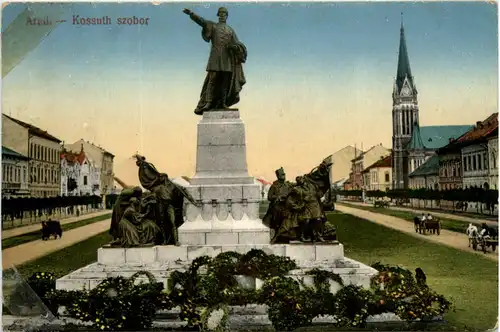Arad - Kossuth szobor -462886