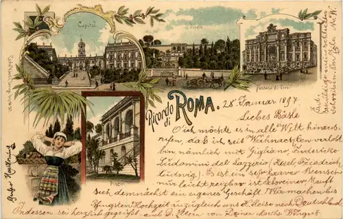 Ricordo di Roma - Litho -462502