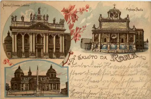 Un Saluto da Roma - Litho -462176