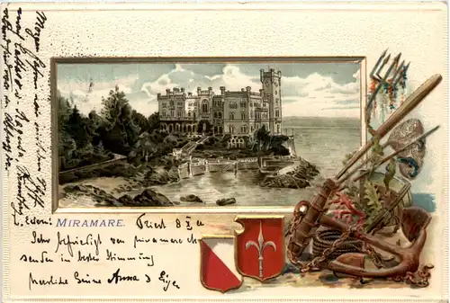 Trieste - Miramare - Litho -462472