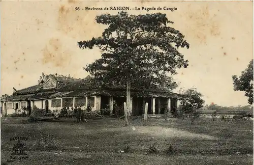 Saigon - La Pagoda de Cangio -80574