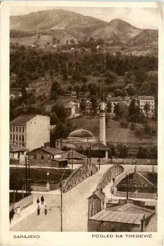 Sarajevo - Pogled na Trebevic -461700