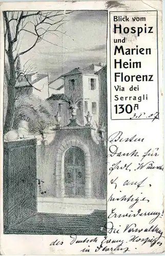 Florenz - Hospiz un Marienheim -462552