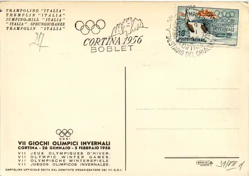 Cortina d Ampezzo - VII Giochi Olimpici invernali 1956 - Olympia -461918