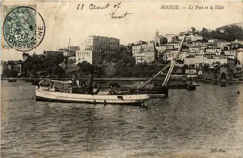 Bougie, Le Port et la Ville -362588