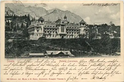 Sinaia - Hotelul Caraiman -462802