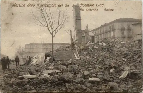Messina dopo il terremoto del 1908 -462118