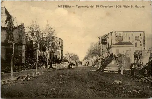 Messina dopo il terremoto del 1908 -462120