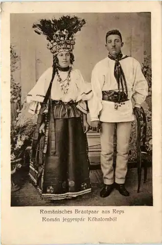 Romänisches Brautpaar aus Reps -462836