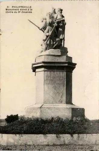 Philippeville, Monument eleve a la Gloire du 3 Zouaves -362928