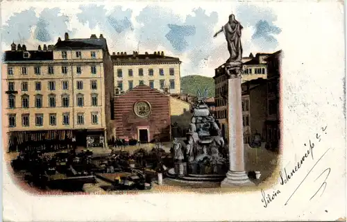 Trieste - Piazza Grande nei 1850 -462240