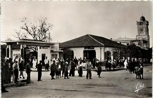 Khenchella, Rue Lamoriciere et Rue de Paris -362988