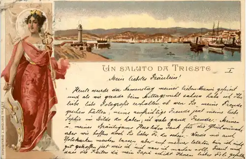 Un Saluto da Trieste - Litho -462378